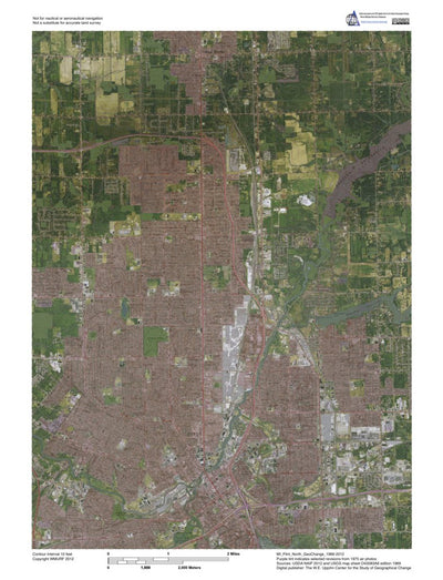 MI-Flint North: GeoChange 1966-2012 Preview 1