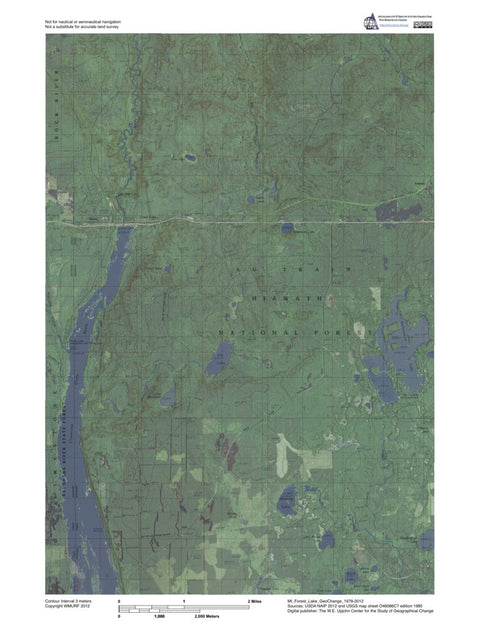 MI-Forest Lake: GeoChange 1978-2012 Preview 1