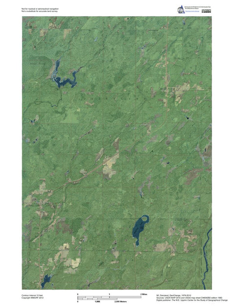 WI-Dairyland: GeoChange 1979-2010 Preview 1