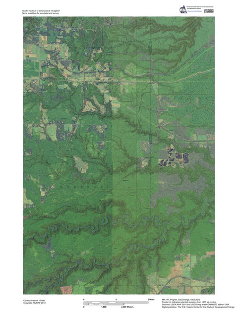 MN-WI-Frogner: GeoChange 1952-2010 Preview 1