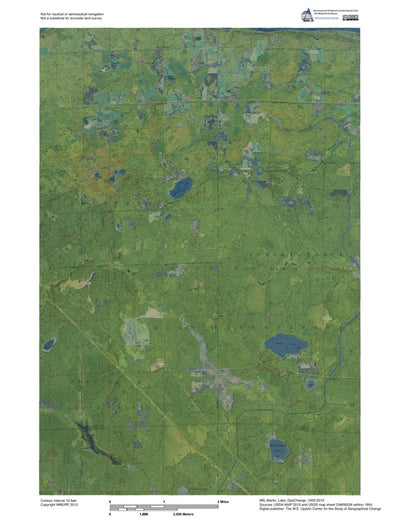 MN-Martin Lake: GeoChange 1952-2010 Preview 1