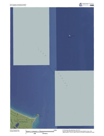 MI-Marquette NW: GeoChange 1951-2012 Preview 1