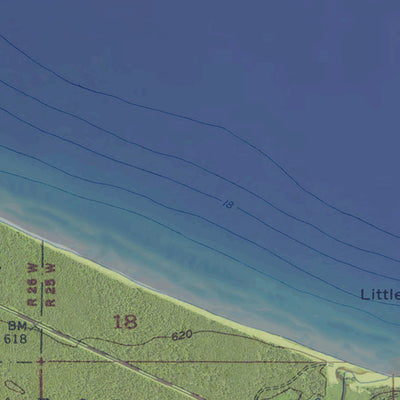 MI-Marquette NW: GeoChange 1951-2012 Preview 3