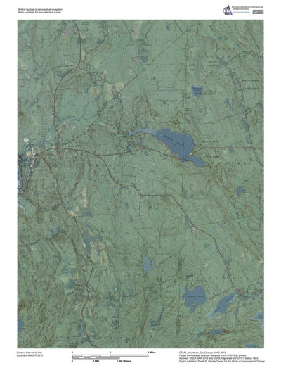 CT-RI-Voluntown: GeoChange 1942-2012 Preview 1