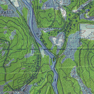 MI-Crystal Falls: GeoChange 1944-2012 Preview 3