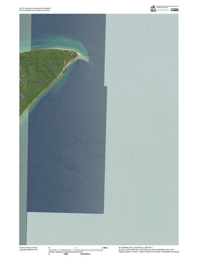 MI-Whitefish Point: GeoChange 1950-2012 Preview 1