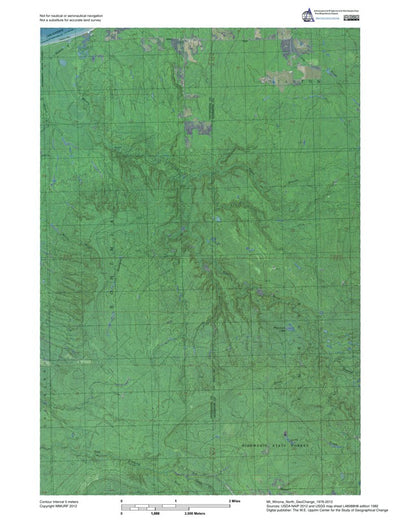 MI-Winona North: GeoChange 1976-2012 Preview 1