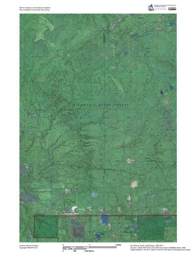 MI-Winona South: GeoChange 1982-2012 Preview 1