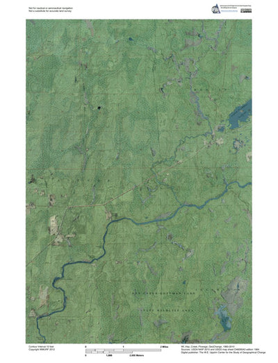 WI-Hay Creek Flowage: GeoChange 1983-2010 Preview 1