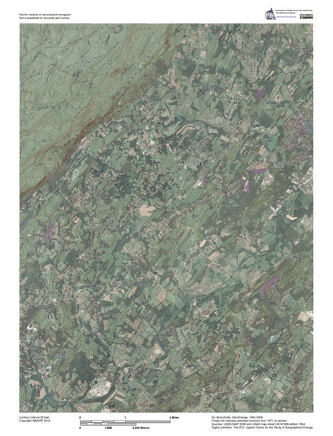 NJ-Branchville: GeoChange 1942-2008 Preview 1