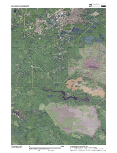MI-Ishpeming: GeoChange 1951-2012 Preview 1