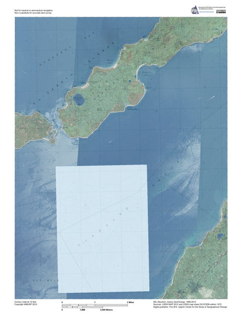 MA-Naushon Island: GeoChange 1969-2012 Preview 1