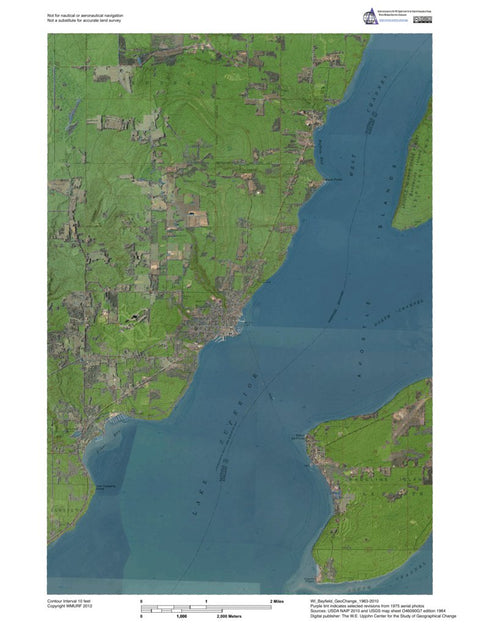 WI-Bayfield: GeoChange 1963-2010 Preview 1