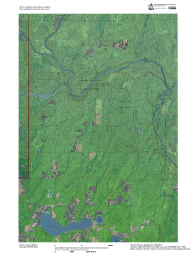 MI-Sunset Lake: GeoChange 1975-2012 Preview 1