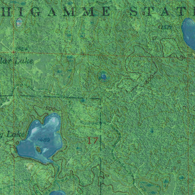 MI-Witch Lake: GeoChange 1953-2012 Preview 3