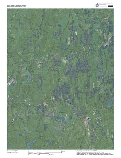 NY-Mohegan Lake: GeoChange 1956-2011 Preview 1