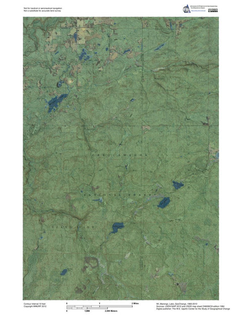 WI-Marengo Lake: GeoChange 1983-2010 Preview 1