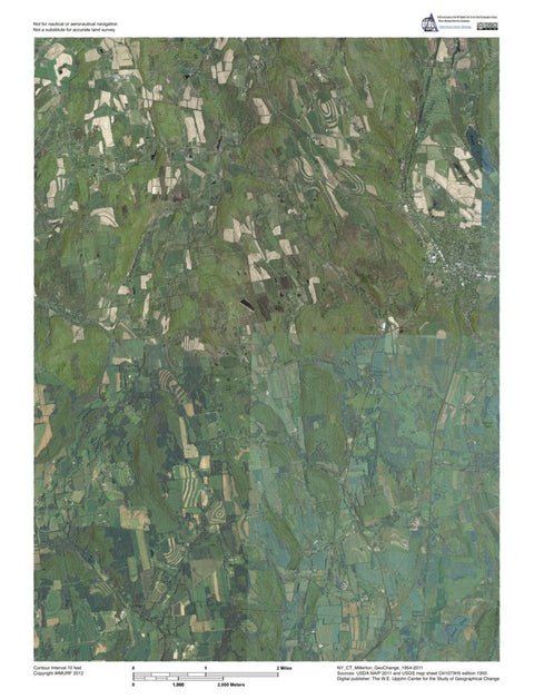 NY-CT-Millerton: GeoChange 1954-2011 Preview 1