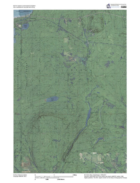 MI-Sand River: GeoChange 1978-2012 Preview 1