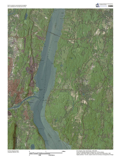 NY-Kingston East: GeoChange 1962-2009 Preview 1