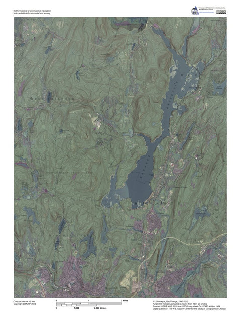 NJ-Wanaque: GeoChange 1942-2010 Preview 1