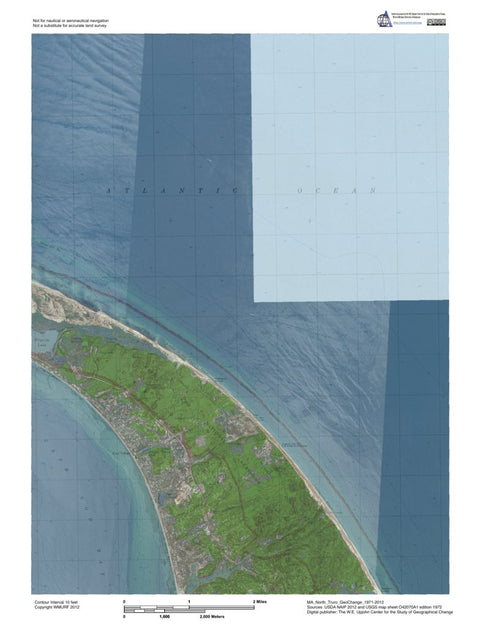 MA-North Truro: GeoChange 1971-2012 Preview 1