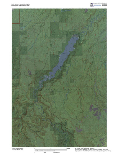 MI-Prickett Lake: GeoChange 1985-2012 Preview 1