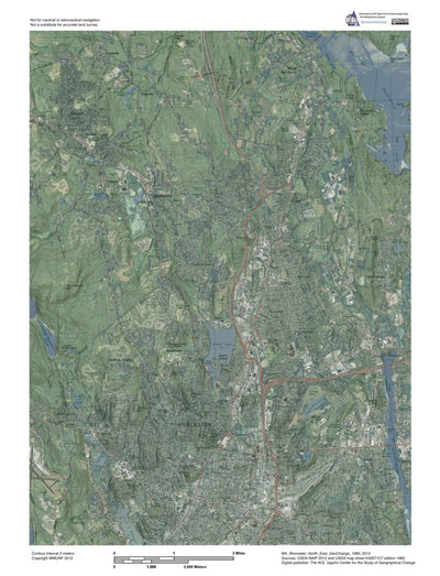 MA-Worcester North East: GeoChange 1980-2012 Preview 1