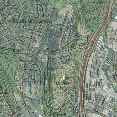 MA-Worcester North East: GeoChange 1980-2012 Preview 2