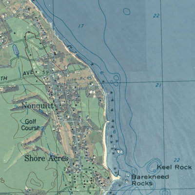 MA-New Bedford South: GeoChange 1974-2010 Preview 2