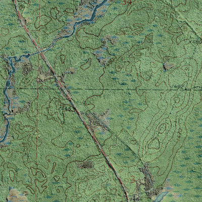 WI-Clam Lake SE: GeoChange 1969-2010 Preview 3