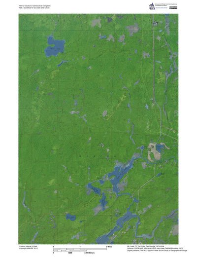 WI-Lake Of The Falls: GeoChange 1973-2008 Preview 1