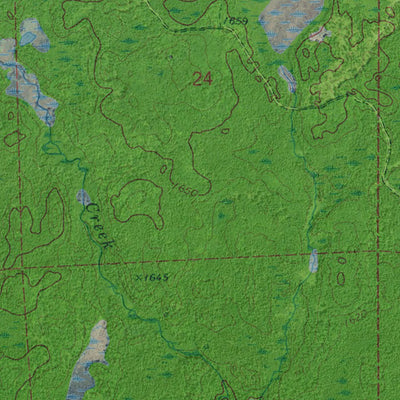 WI-Lake Of The Falls: GeoChange 1973-2008 Preview 2
