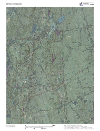 CT-RI-East Killingly: GeoChange 1943-2012 Preview 1