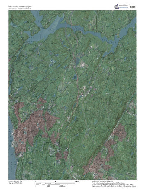 NY-Ossining: GeoChange 1965-2011 Preview 1