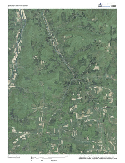 NY-South Canisteo: GeoChange 1952-2011 Preview 1