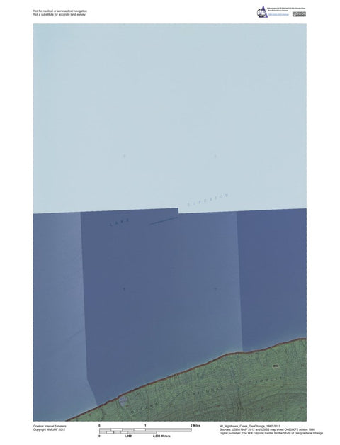 MI-Nighthawk Creek: GeoChange 1980-2012 Preview 1