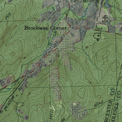 MA-Hudson East: GeoChange 1980-2012 Preview 2