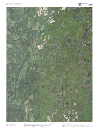 NY-Claverack: GeoChange 1942-2011 Preview 1