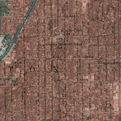 IN-Indianapolis West: GeoChange 1966-2012 Preview 3