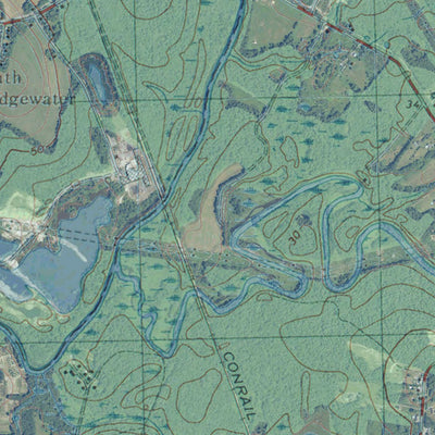 MA-Bridgewater: GeoChange 1974-2012 Preview 2