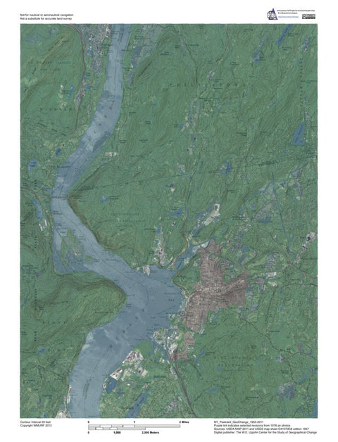 NY-Peekskill: GeoChange 1955-2011 Preview 1