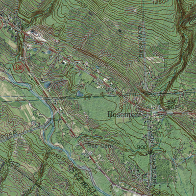 NY-Ithaca East: Geochange 1968 2009 Preview 3