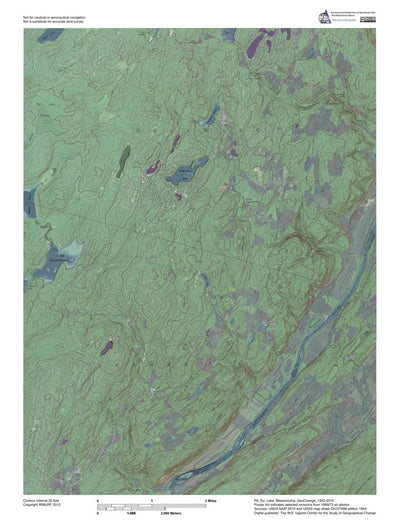 PA-NJ-Lake Maskenozha: GeoChange 1942-2010 Preview 1