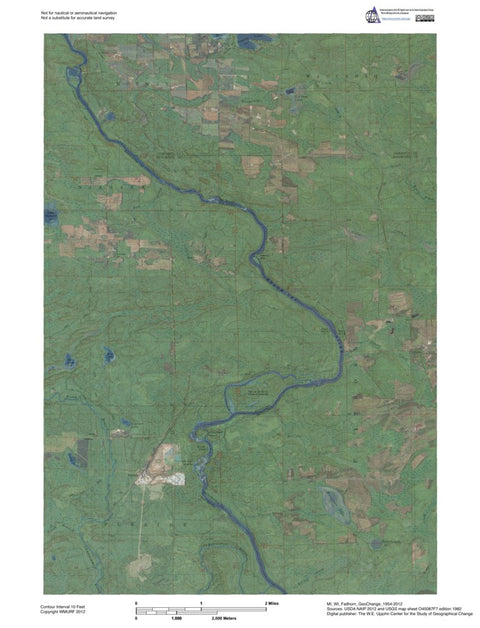 MI-Faithorn: GeoChange 1954-2012 Preview 1