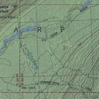 MI-Carp River East: GeoChange 1975-2012 Preview 3
