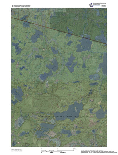 WI-MI-Tenderfoot Lake: GeoChange 1999-2010 Preview 1