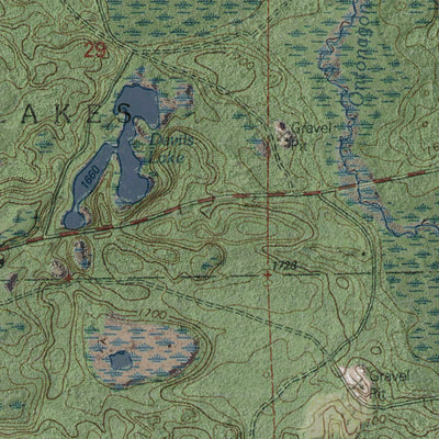 WI-MI-Tenderfoot Lake: GeoChange 1999-2010 Preview 3
