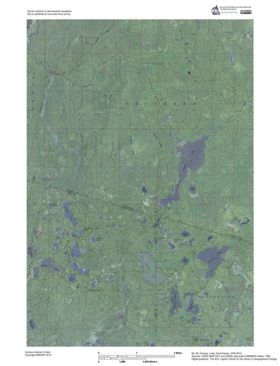 MI-WI-Chaney Lake: GeoChange 1976-2012 Preview 1