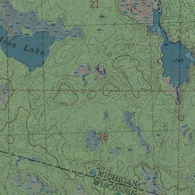 WI-MI-Black Oak Lake: GeoChange 1976-2010 Preview 2